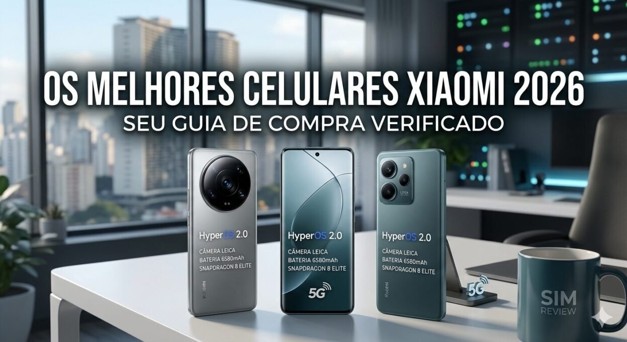 Melhores celulares Xiaomi 2026 para comprar: Guia definitivo de modelos e preços 1 melhores celulares Xiaomi 2026 para comprar